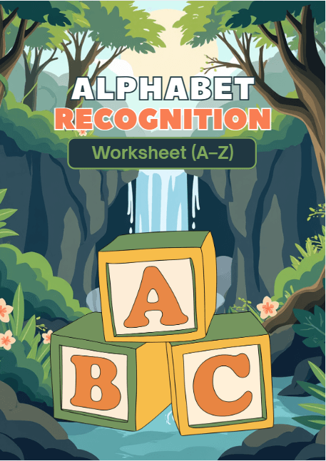 Alphabet Recognition Worksheet A–Z
