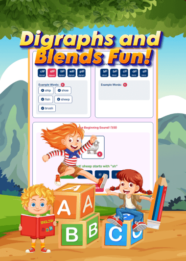 Digraphs and Blends Fun!