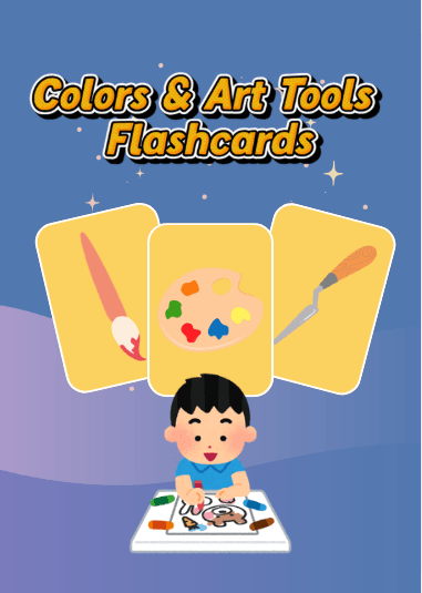 Interactive Colors & Art Tools Flashcards
