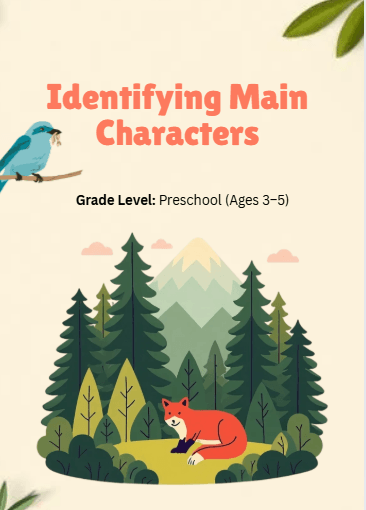 identifying main characters